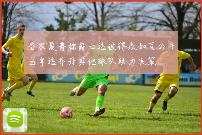 香农夏普称爵士选彼得森如同公牛当年选乔丹其他球队助力决策